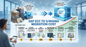 SAP ECC to S/4HANA migration cost
