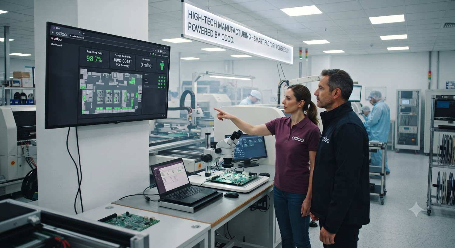 Odoo for High-Tech Manufacturing