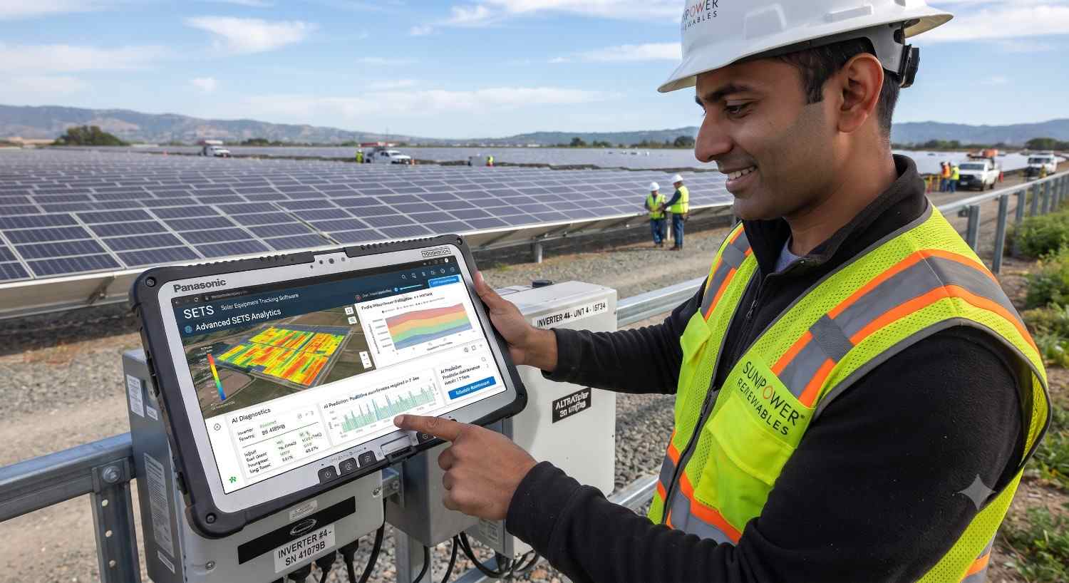 Solar Equipment Tracking Software