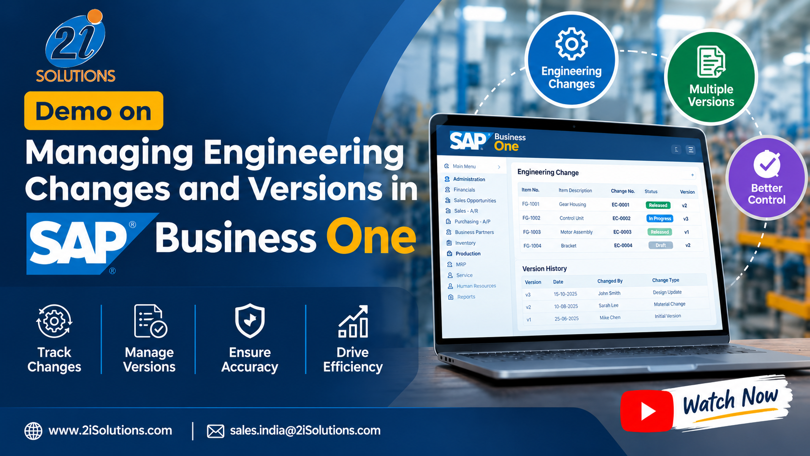 SAP Business One resource planning